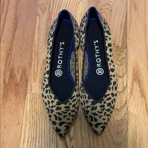 Rothy’s leopard print flats